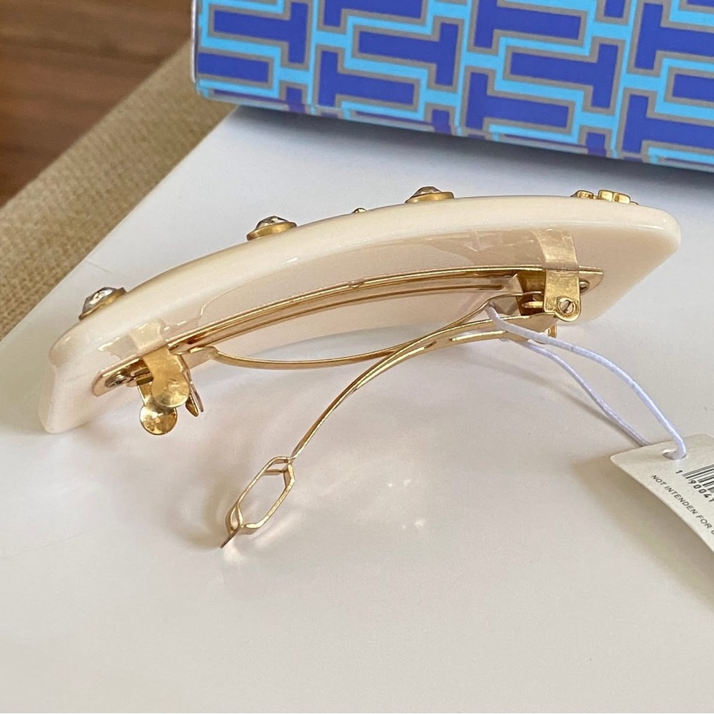 Tory Burch KIRA DOMINO BARRETTE - Picture 2 of 8